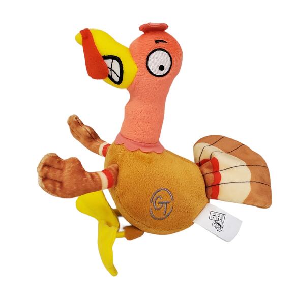 FGTEEV 2019 Gurkey Turkey Plush Sounds Bonkers Laffter Stuffed Animal 8" Plush - Picture 8 of 8